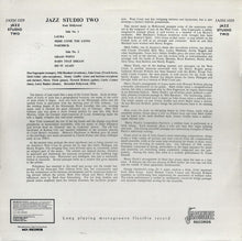 Carica l'immagine nel visualizzatore di Gallery, Herb Geller, Milt Bernhart, John Graas, Don Fagerquist, Marty Paich, Howard Roberts, Curtis Counce, Larry Bunker : Jazz Studio Two (From Hollywood) (LP, Album, Mono, RE)

