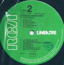 Carica l&#39;immagine nel visualizzatore di Gallery, Domenico Modugno : Domenico Modugno E La Sua Chitarra (LP, Comp, RE)
