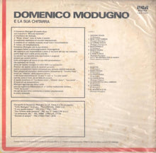 Carica l&#39;immagine nel visualizzatore di Gallery, Domenico Modugno : Domenico Modugno E La Sua Chitarra (LP, Comp, RE)
