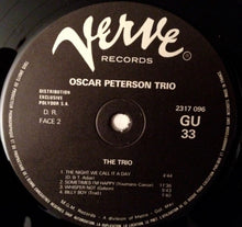 Carica l&#39;immagine nel visualizzatore di Gallery, The Oscar Peterson Trio : The Trio (LP, Album, RE)
