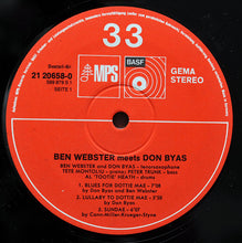 Carica l&#39;immagine nel visualizzatore di Gallery, Ben Webster Meets Don Byas : Ben Webster Meets Don Byas (LP, Album, RE)

