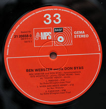 Carica l&#39;immagine nel visualizzatore di Gallery, Ben Webster Meets Don Byas : Ben Webster Meets Don Byas (LP, Album, RE)
