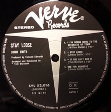 Carica l&#39;immagine nel visualizzatore di Gallery, Jimmy Smith : Stay Loose (LP, Album)
