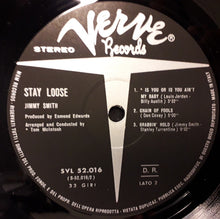 Carica l&#39;immagine nel visualizzatore di Gallery, Jimmy Smith : Stay Loose (LP, Album)
