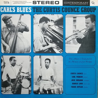 The Curtis Counce Group : Carl's Blues (LP, Album, RE, SLM)