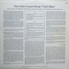 Carica l&#39;immagine nel visualizzatore di Gallery, The Curtis Counce Group : Carl&#39;s Blues (LP, Album, RE, SLM)
