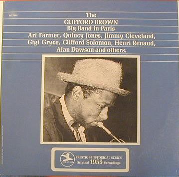 Clifford Brown Big Band : The Clifford Brown Big Band In Paris (LP, Comp, RE, RM)