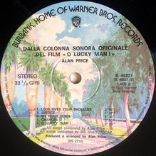 Carica l&#39;immagine nel visualizzatore di Gallery, Alan Price : O Lucky Man ! - Colonna Sonora Originale Del Film (LP, Album, Gat)
