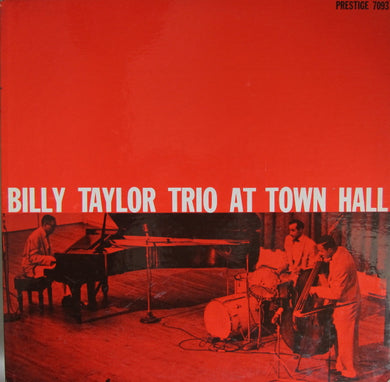 Billy Taylor Trio : At Town Hall (LP, Album)