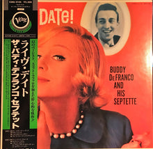 Carica l&#39;immagine nel visualizzatore di Gallery, The Buddy DeFranco Septette : Live Date! (LP, Album, RE)
