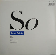 Carica l&#39;immagine nel visualizzatore di Gallery, Peter Gabriel : So (LP, Album)
