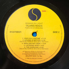 Carica l&#39;immagine nel visualizzatore di Gallery, Talking Heads : Remain In Light (LP, Album, RE, RP, 180)
