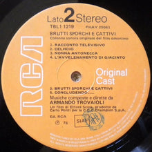 Carica l&#39;immagine nel visualizzatore di Gallery, Armando Trovaioli : Brutti, Sporchi E Cattivi (Colonna Sonora Originale) (LP, Album)
