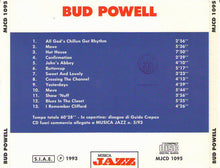 Carica l&#39;immagine nel visualizzatore di Gallery, Bud Powell : Bud Powell (CD, Comp)
