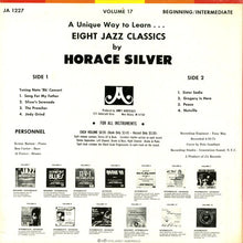 Carica l'immagine nel visualizzatore di Gallery, Jamey Aebersold : Horace Silver - Eight Jazz Classics:  Volume 17 (LP)
