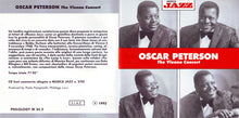 Carica l&#39;immagine nel visualizzatore di Gallery, Oscar Peterson : The Vienna Concert (CD, Album)
