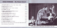Carica l&#39;immagine nel visualizzatore di Gallery, Oscar Peterson : The Vienna Concert (CD, Album)
