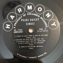 Carica l&#39;immagine nel visualizzatore di Gallery, Pearl Bailey : Pearl Bailey Sings (LP)
