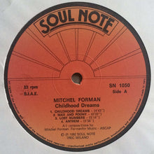 Carica l&#39;immagine nel visualizzatore di Gallery, Mitchel Forman : Childhood Dreams (LP, Album)
