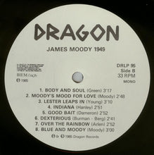 Carica l&#39;immagine nel visualizzatore di Gallery, James Moody &amp; His Swedish Crowns : James Moody 1949 (LP, Comp, Mono)
