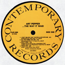 Carica l'immagine nel visualizzatore di Gallery, Art Pepper : ...The Way It Was! (LP, Album, RE, RM)
