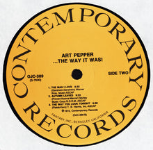 Carica l'immagine nel visualizzatore di Gallery, Art Pepper : ...The Way It Was! (LP, Album, RE, RM)
