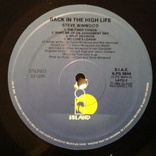 Carica l&#39;immagine nel visualizzatore di Gallery, Steve Winwood : Back In The High Life (LP, Album)
