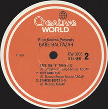 Carica l&#39;immagine nel visualizzatore di Gallery, Gabe Baltazar : Stan Kenton Presents Gabe Baltazar (LP)
