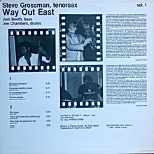 Carica l&#39;immagine nel visualizzatore di Gallery, Steve Grossman : Way Out East - Vol. 1 (LP, Album)
