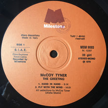 Carica l&#39;immagine nel visualizzatore di Gallery, McCoy Tyner : The Greeting (LP, Album)
