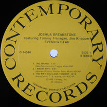 Carica l'immagine nel visualizzatore di Gallery, Joshua Breakstone Featuring Tommy Flanagan And Jimmy Knepper : Evening Star (LP, Album)
