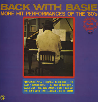 Count Basie :  Back With Basie  (LP, Album, RE)