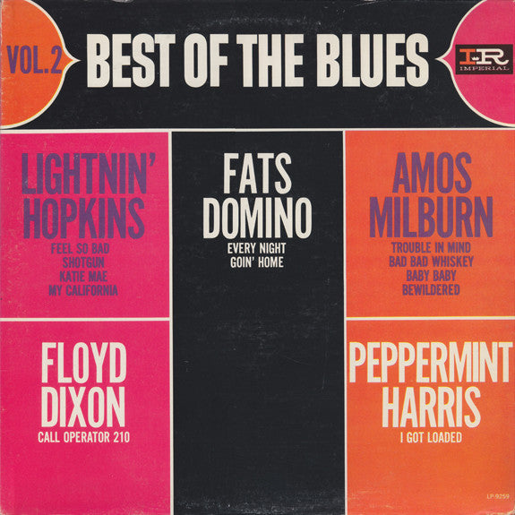 Various : Best Of The Blues Vol. 2 (LP, Comp, Promo)