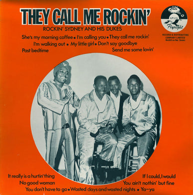 Rockin' Sidney : They Call Me Rockin' (LP, Comp, Mono)