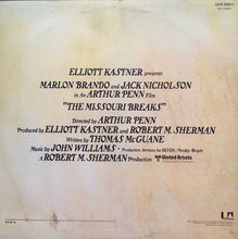 Carica l&#39;immagine nel visualizzatore di Gallery, John Williams (4) : The Missouri Breaks (LP)
