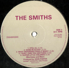 Carica l&#39;immagine nel visualizzatore di Gallery, The Smiths : The Smiths (LP, Album, RE)
