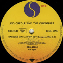 Carica l&#39;immagine nel visualizzatore di Gallery, Kid Creole And The Coconuts : Caroline Was A Drop-Out (12&quot;)

