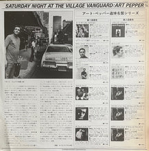 Carica l'immagine nel visualizzatore di Gallery, Art Pepper : Saturday Night At The Village Vanguard (LP, Album)
