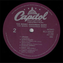 Carica l'immagine nel visualizzatore di Gallery, The Benny Goodman Band : The Benny Goodman Band (LP, Album, Mono, RE)
