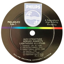 Carica l&#39;immagine nel visualizzatore di Gallery, Howard Rumsey&#39;s Lighthouse All-Stars : Jazz Structures (LP)

