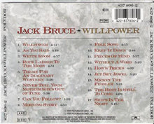 Carica l&#39;immagine nel visualizzatore di Gallery, Jack Bruce : Willpower: A 20 Year Retrospective 1968-1988 (CD, Comp)
