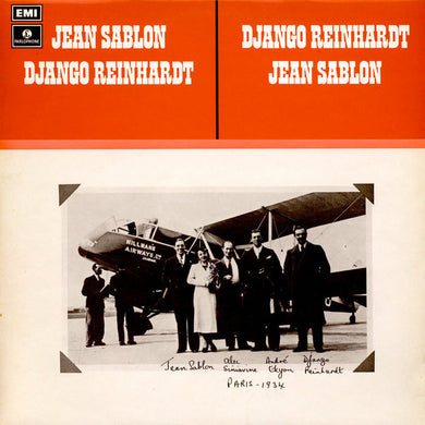 Jean Sablon / Django Reinhardt With Germaine Sablon : Django Reinhardt Jean Sablon With Germaine Sablon (LP, Comp, Mono)
