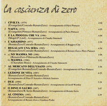 Carica l'immagine nel visualizzatore di Gallery, Renato Zero : La Coscienza Di Zero (CD, Album)

