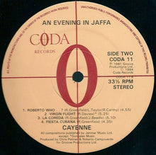 Carica l&#39;immagine nel visualizzatore di Gallery, Cayenne : An Evening In Jaffa (LP, Album, RE)

