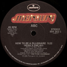 Carica l&#39;immagine nel visualizzatore di Gallery, ABC : How To Be A... Zillionaire! (12&quot;, Single)
