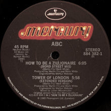 Carica l&#39;immagine nel visualizzatore di Gallery, ABC : How To Be A... Zillionaire! (12&quot;, Single)
