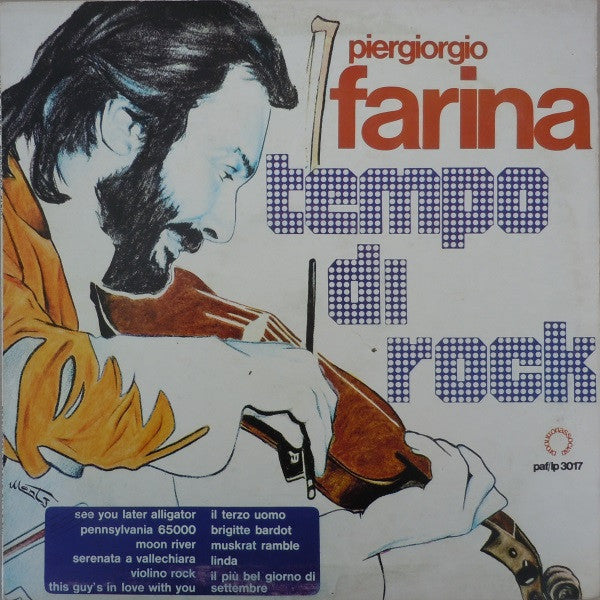 Piergiorgio Farina : Tempo Di Rock (LP, Album)