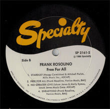 Carica l&#39;immagine nel visualizzatore di Gallery, Frank Rosolino : Free For All (LP, Album)
