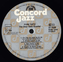 Carica l&#39;immagine nel visualizzatore di Gallery, Stan Getz Quartet : Pure Getz (LP, Album)
