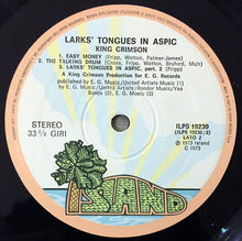 Carica l&#39;immagine nel visualizzatore di Gallery, King Crimson : Larks&#39; Tongues In Aspic (LP, Album)
